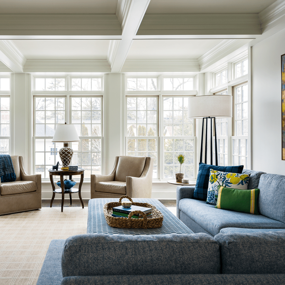 Srebrno-niebieska lampa – elegancki i nowoczesny dodatek do Twojego domu